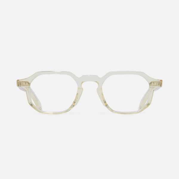 Cutler And Gross GR11 Round Opticals Butter Crystal