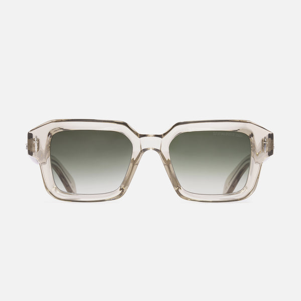 Cutler And Gross The Great Frog Bones Link Rectangle Sunglasses Sand Crystal