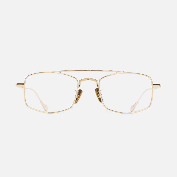 Cutler And Gross The Great Frog Bowie Rectangle Opticals Gold