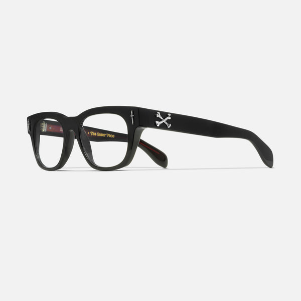 cutler and gross The Great Frog Crossbones Square Opticals Black