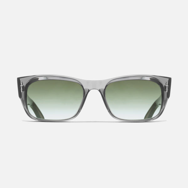 Cutler And Gross The Great Frog Dagger Square Sunglasses Pewter Grey