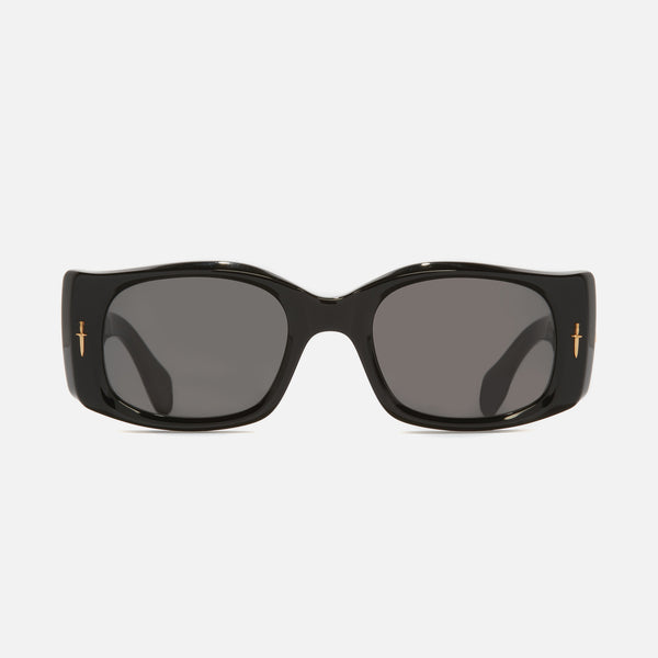 Cutler And Gross The Great Frog Diablo Rectangle Sunglasses Black Gold