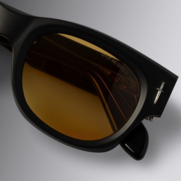 Cutler And Gross The Great Frog Halen Square Sunglasses Matte Black