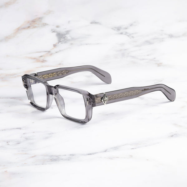 cutler and gross The Great Frog Jagger Rectangle Opticals Smoke Quartz