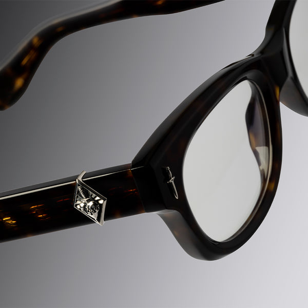 Cutler And Gross The Great Frog Jimmi Square Opticals Dark Havana