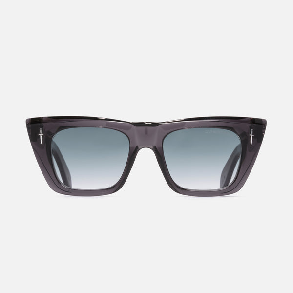 Cutler And Gross The Great Frog Love And Death Cat Eye Sunglasses Dark Grey