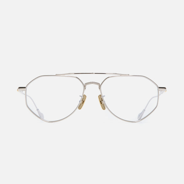 Cutler And Gross The Great Frog Lynott Aviator Opticals Silver