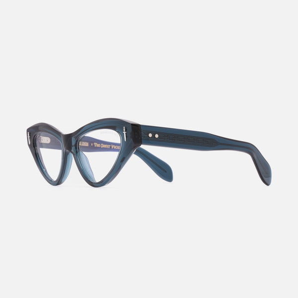 cutler and gross The Great Frog Mini Cat Eye Opticals Deep Teal
