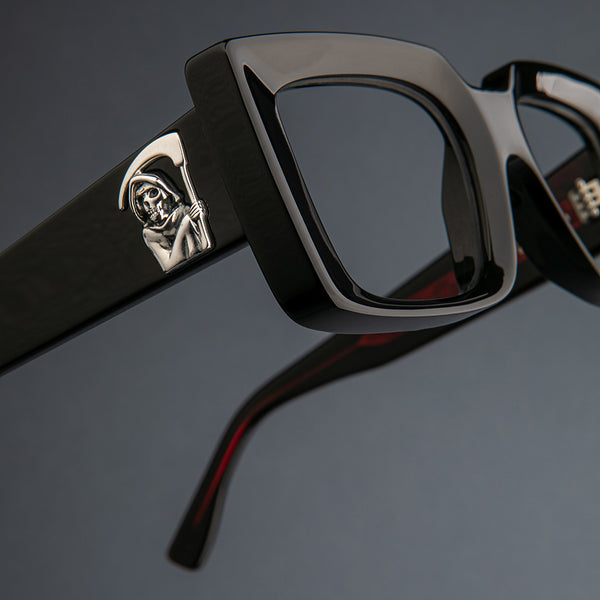 Cutler And Gross The Great Frog Mini Reaper Square Opticals Black