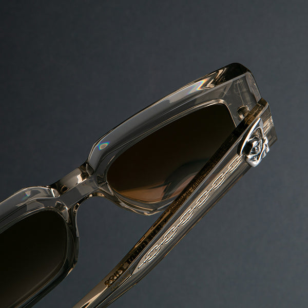 Cutler And Gross The Great Frog Mini Reaper Square Sunglasses Sand Crystal