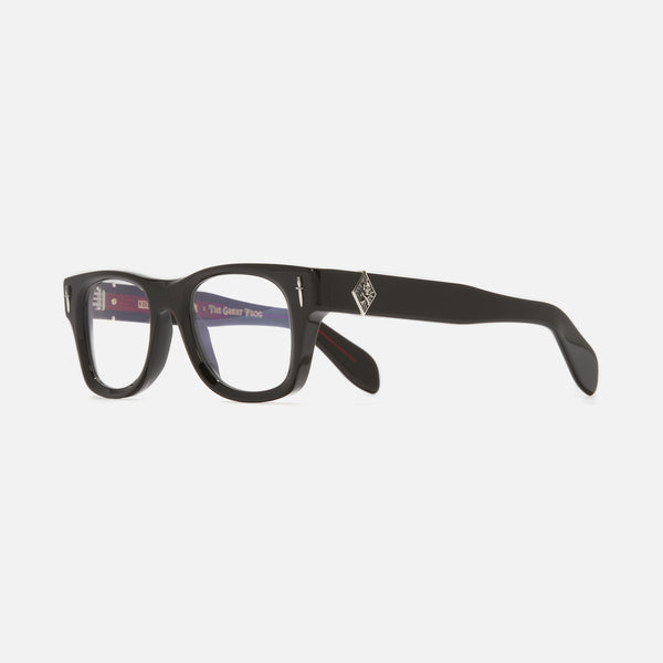 cutler and gross The Great Frog Phantom Square Opticals Black on Red