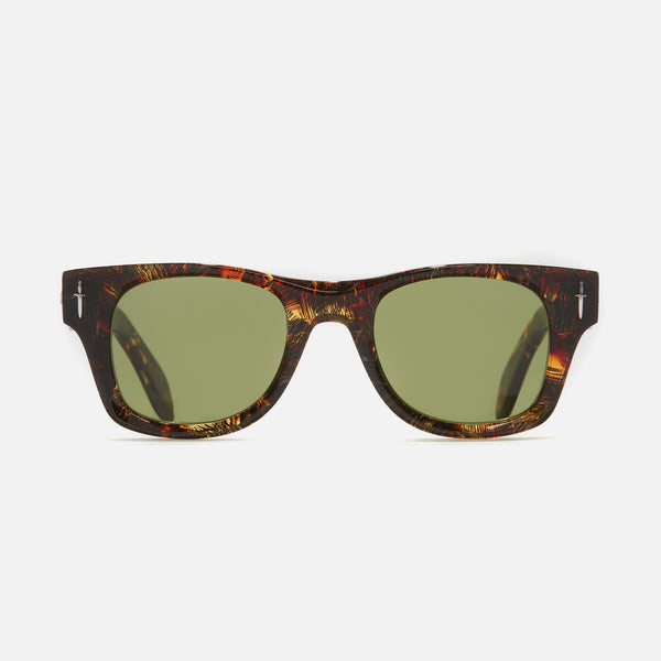 Cutler And Gross The Great Frog Phantom Square Sunglasses Brush Stroke Havana