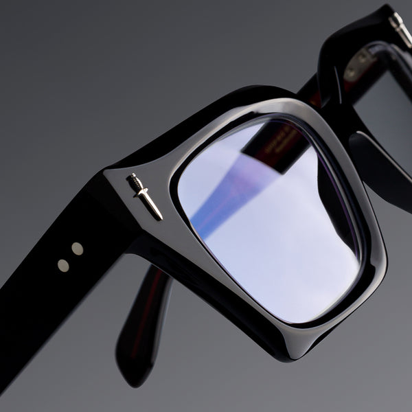 Cutler And Gross The Great Frog Prometheus Square Opticals Black On Red