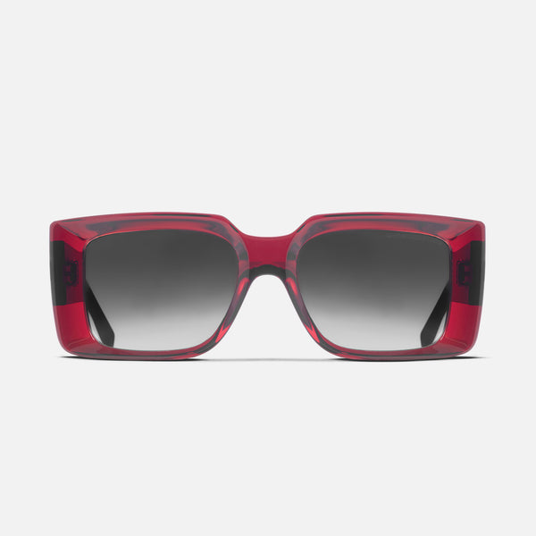 Cutler And Gross The Great Frog Reaper Square Sunglasses Bordeaux