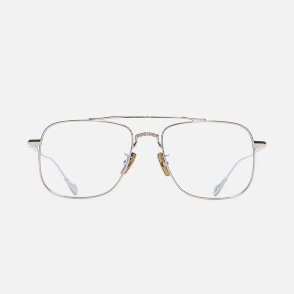 Cutler And Gross The Great Frog Richards Rectangle Opticals Silver