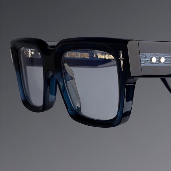 Cutler And Gross The Great Frog Titan Square Opticals Black On Red