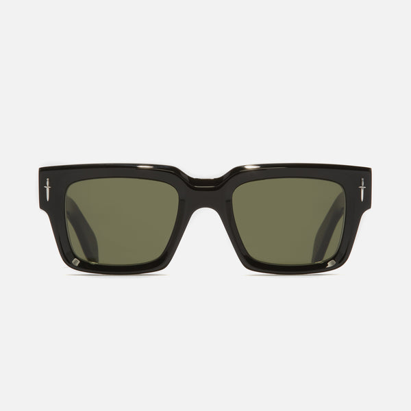 Cutler And Gross The Great Frog Titan Square Sunglasses Black On Red