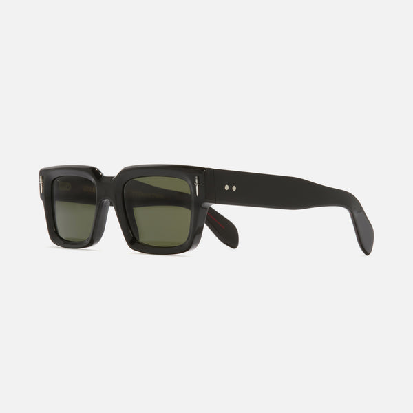 cutler and gross The Great Frog Titan Square Sunglasses Black on Red