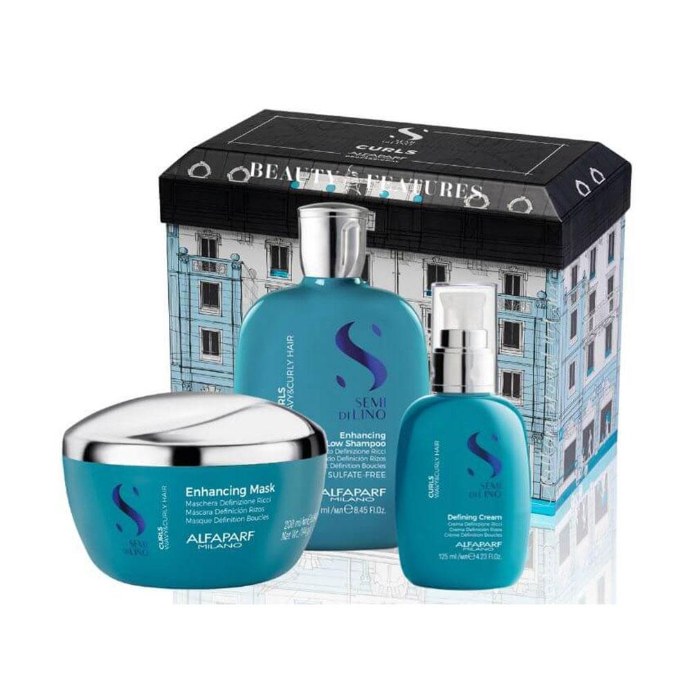 cutting edge Semi Di Lino Beauty & Features Curls Gift Sets