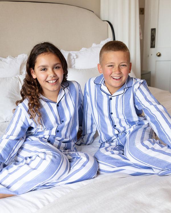 cyberjammies Alpes Kids Unisex Stripe Pyjama Set