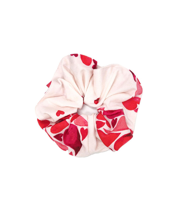 cyberjammies Aria Heart Printed Jersey Scrunchie