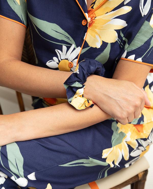 cyberjammies Georgina Floral Print Scrunchie