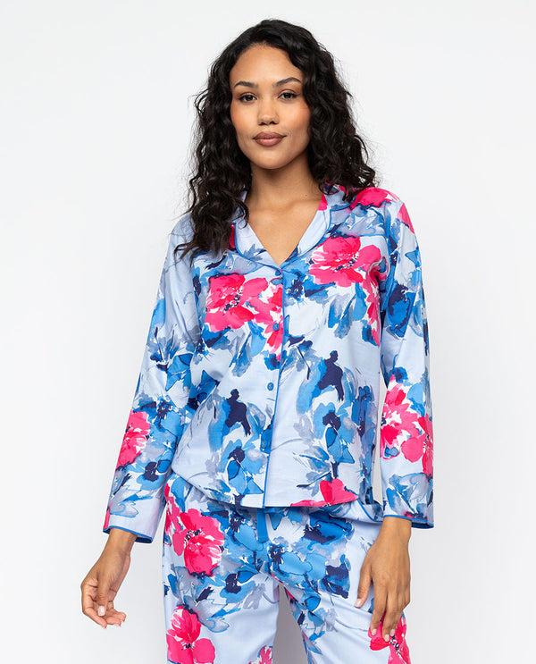 cyberjammies Lyla Womens Floral Print Pyjama Top