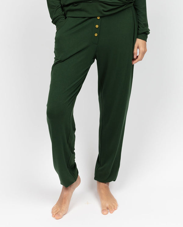 cyberjammies Olive Womens Jersey Pyjama Bottoms