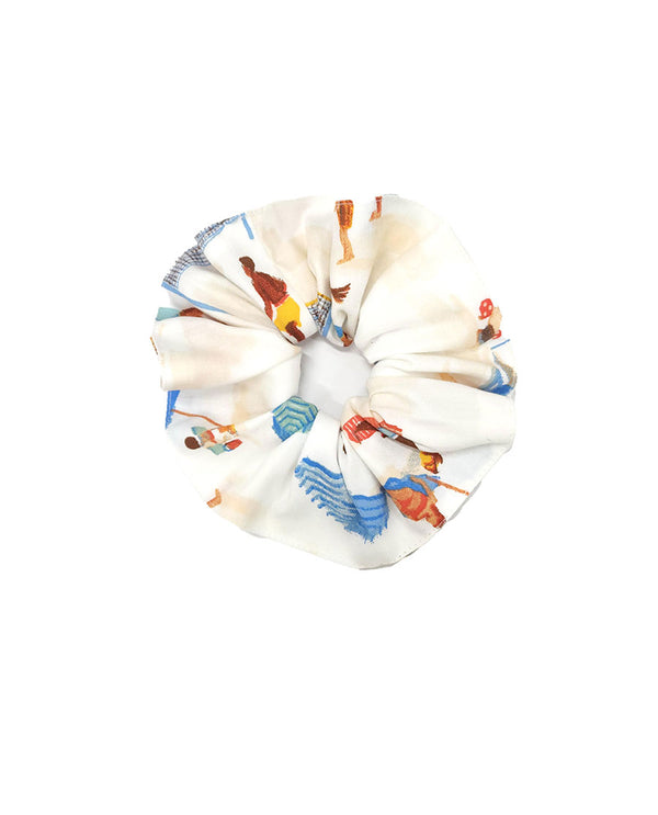 cyberjammies Sandy Beachscape Print Scrunchie cyberjammies Sandy Beachscape Print Scrunchie