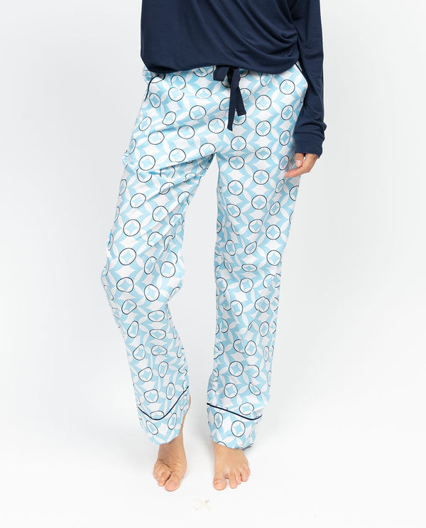 cyberjammies Madelyn Womens Geo Print Pyjama Bottoms