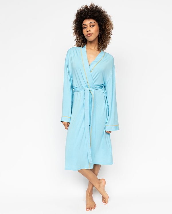 cyberjammies Paige Womens Jersey Short Dressing Gown