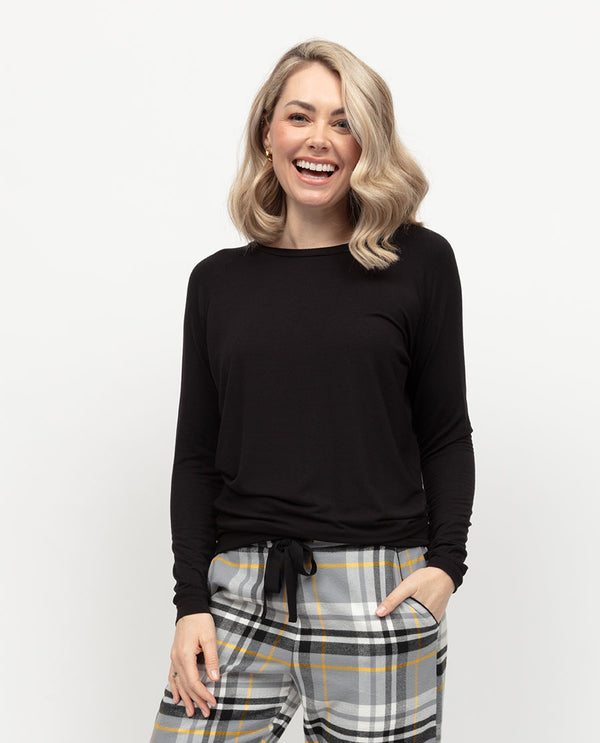 cyberjammies Parker Womens Slouch Jersey Pyjama Top