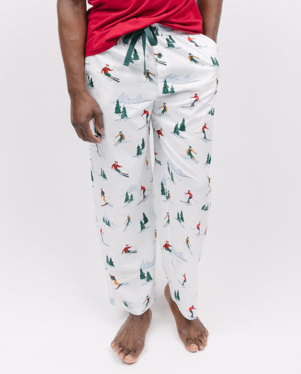 cyberjammies Whistler Mens Ski Print Pyjama Bottoms