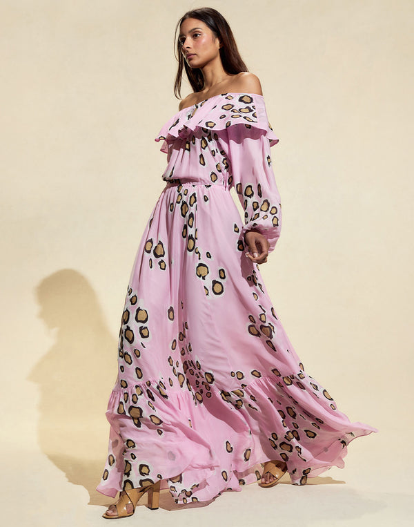 cynthia rowley Amalfi Silk Maxi Dress