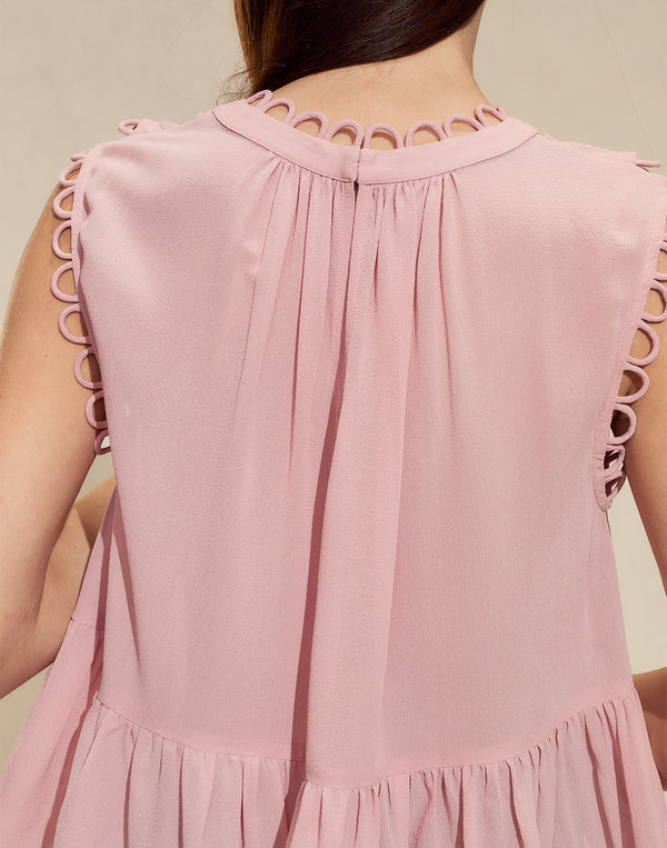 Cynthia Rowley Annabelle Sleeveless Blouse