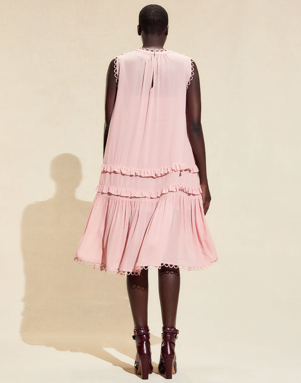 Cynthia Rowley Annabelle Sleeveless Midi Dress