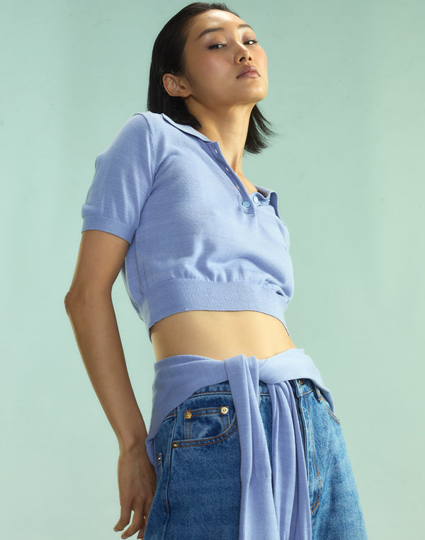 Cynthia Rowley Aspen Knit Polo