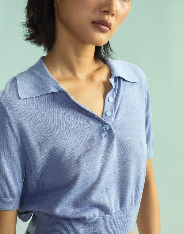 Cynthia Rowley Aspen Knit Polo