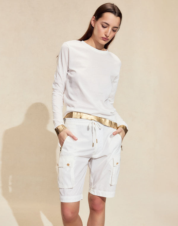 Cynthia Rowley Athena Long Sleeve Tee