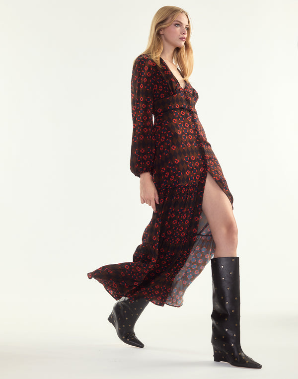 Cynthia Rowley Autumn Maxi Dress