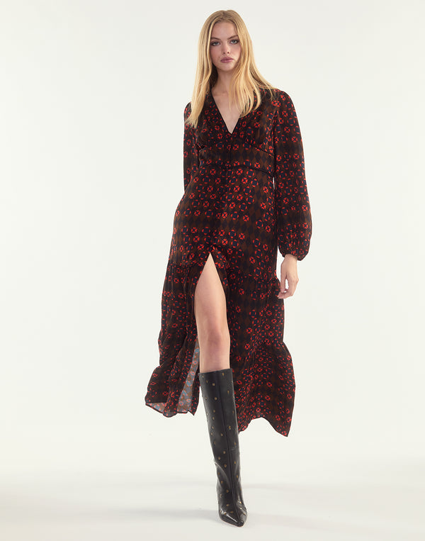 cynthia rowley Autumn Maxi Dress