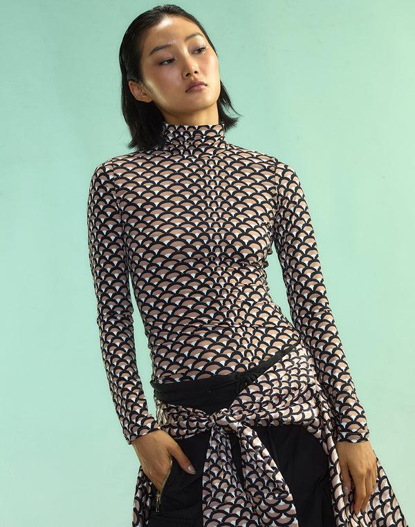 cynthia rowley Base Layer Turtleneck