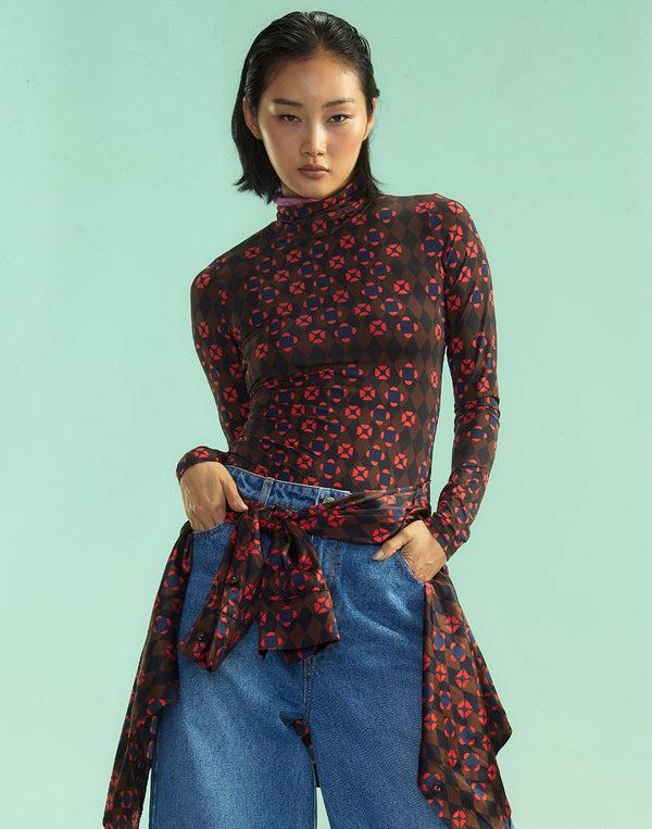 cynthia rowley Base Layer Turtleneck