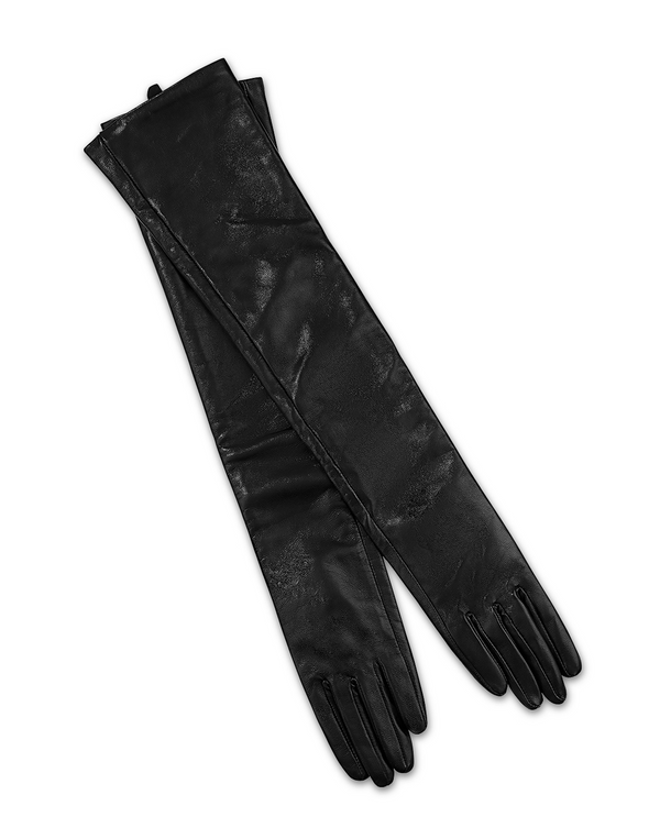 Cynthia Rowley Bea Long Leather Gloves