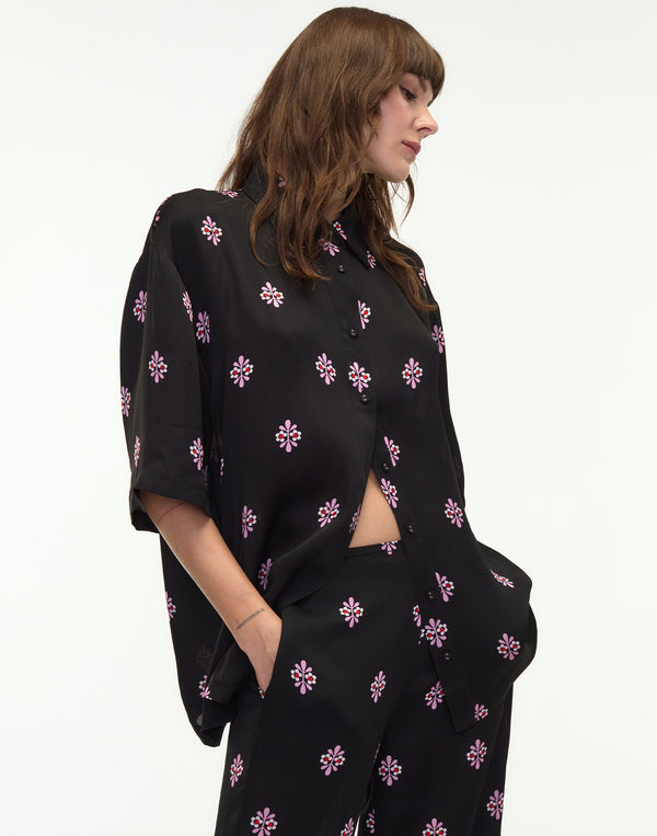 Cynthia Rowley Blake Camp Shirt