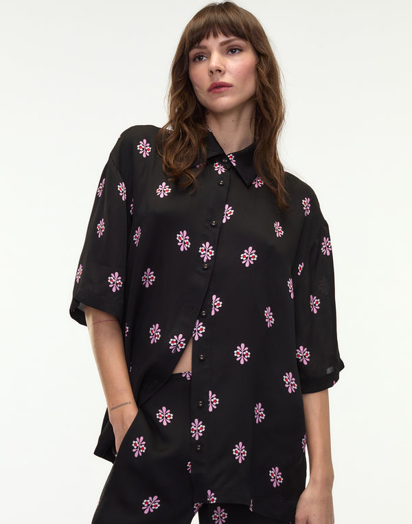Cynthia Rowley Blake Camp Shirt