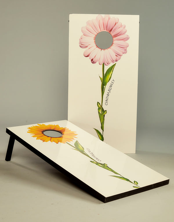cynthia rowley Bloom Cornhole Boards