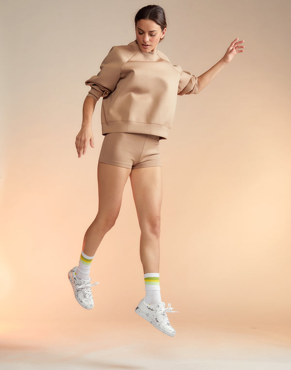 Cynthia Rowley Bonded Basics Shorts