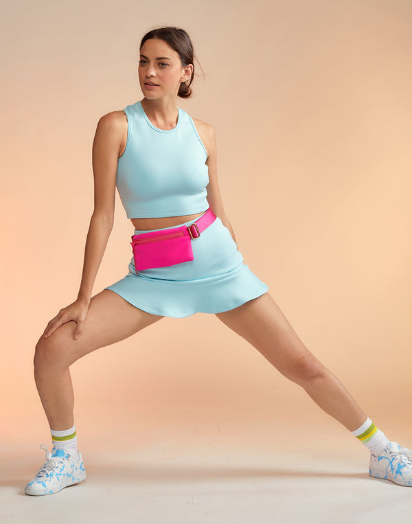 Cynthia Rowley Bonded Mini Skirt