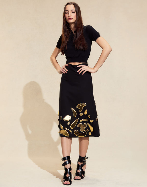 Cynthia Rowley Calypso Midi Skirt